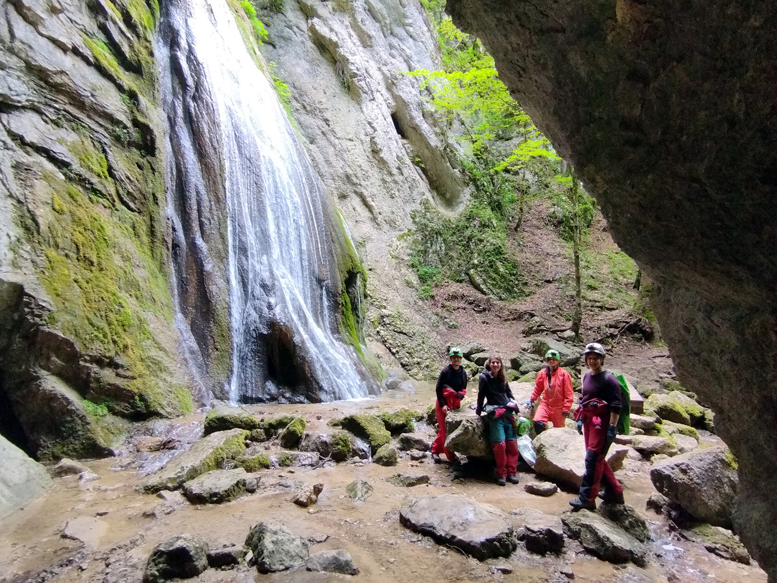 Le groupe Géotourisme sous terre