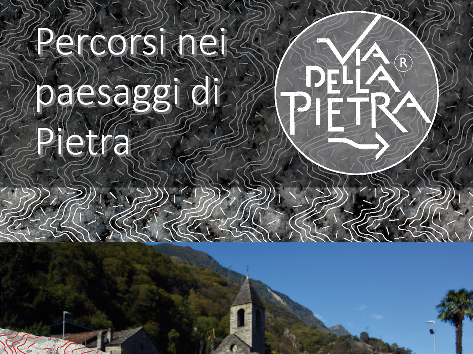 Carte géotouristique Via della Pietra